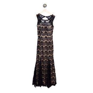 Betsy Adams Lace Fit and Flare Gown #206-11